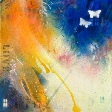 Картина под названием "In Love No.1" - Bea Schubert, Подлинное произведение искусства, Акрил Установлен на Деревянная рама д…