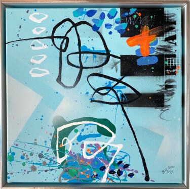 Картина под названием "Dream No.8" - Bea Schubert, Подлинное произведение искусства, Акрил Установлен на Деревянная рама для…