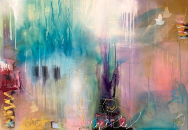 Картина под названием "Take Me Home" - Bea Schubert, Подлинное произведение искусства, Акрил Установлен на Деревянная рама д…