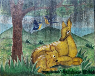 Fotografia zatytułowany „Bambi Dream” autorstwa Benoit Van Canneyt, Oryginalna praca, Fotografia cyfrowa