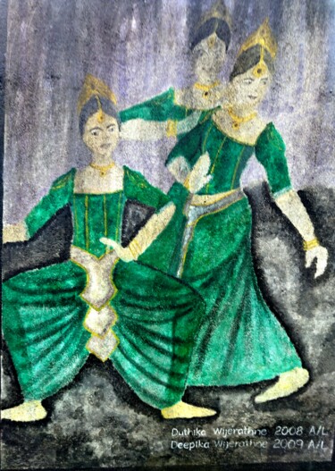 Fotografia intitolato "Sri Lanka " Dance 1…" da Benoit Van Canneyt, Opera d'arte originale, Fotografia digitale