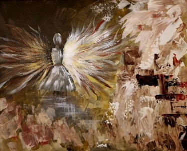 Pintura intitulada "LE CHOIX art moderne" por Beata Dautrey, Obras de arte originais, Acrílico