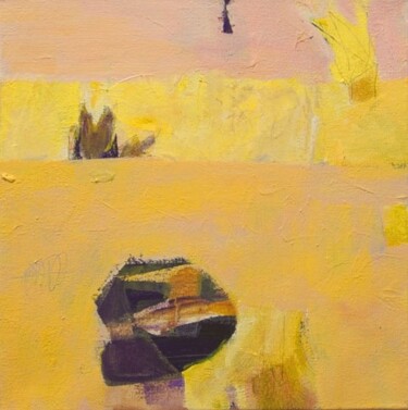 Painting titled "07 15 Desert again" by Beata Wehr, Original Artwork