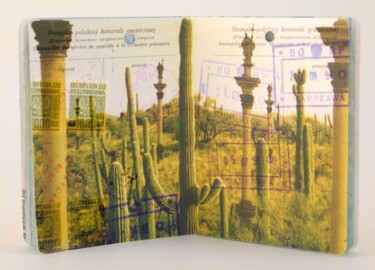 Grafika cyfrowa / sztuka generowana cyfrowo zatytułowany „Book 81e, Paszport” autorstwa Beata Wehr, Oryginalna praca