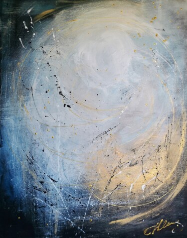 Pittura intitolato "Soul's Journey" da Beata Wiśniewska-Kowalewska, Opera d'arte originale, Acrilico