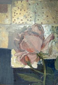 Peinture intitulée "Rose" par Beata Nowakowska-Kiwior, Œuvre d'art originale