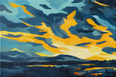 Картина под названием "After the Storm" - Beate Blume, Подлинное произведение искусства, Акрил