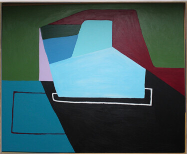 Картина под названием "Perspective" - Beatrice Bodasca, Подлинное произведение искусства, Акрил Установлен на Деревянная рам…