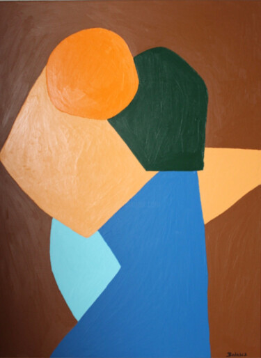 Peinture intitulée "Peinture figuratif…" par Beatrice Bodasca, Œuvre d'art originale, Acrylique Monté sur Châssis en bois