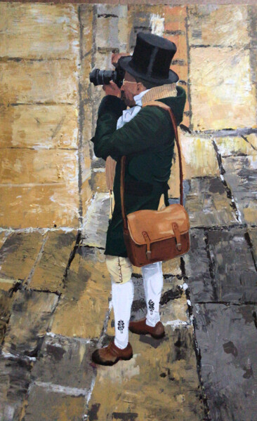 Pittura intitolato "time photographer" da Beatrice Buccella, Opera d'arte originale, Acrilico