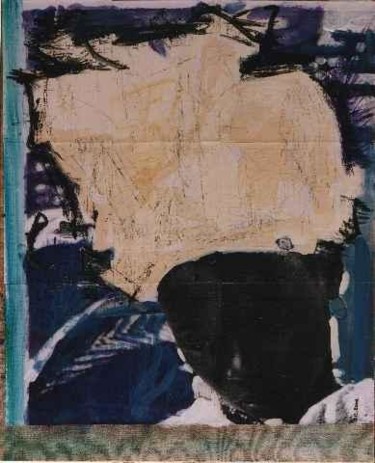 Peinture intitulée "femme au turban" par Béatrice Carleton, Œuvre d'art originale