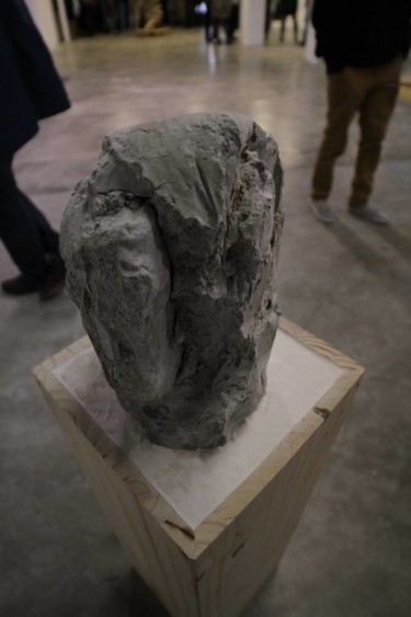 Sculpture intitulée "Suizeki Falaise" par Béatrice Darmagnac, Œuvre d'art originale, Bois