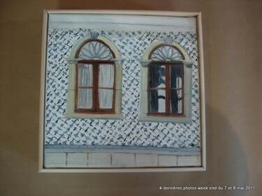 Peinture intitulée "Fenêtre voisine" par Béatrice Duriez Choquet, Œuvre d'art originale