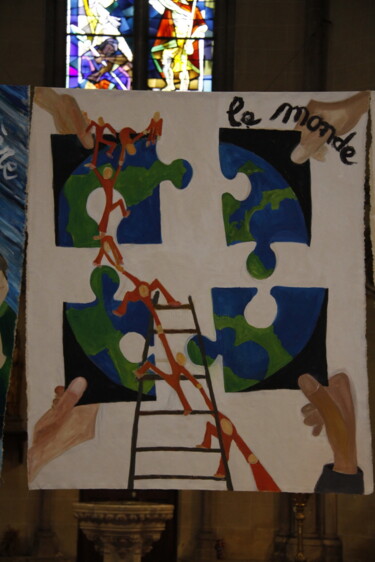 Peinture intitulée "mg-0138-jpg-kreme-2…" par Béatrice Duriez Choquet, Œuvre d'art originale