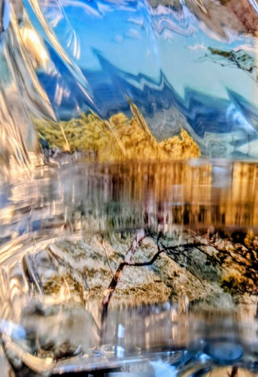 Photographie intitulée "A travers l'eau" par Béatrice Marie Penaud, Œuvre d'art originale, Photographie numérique