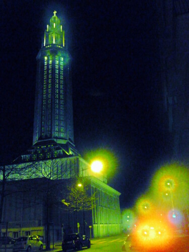 Фотография под названием "Le phare spirituel" - Béatrice Marie Penaud, Подлинное произведение искусства, Цифровая фотография