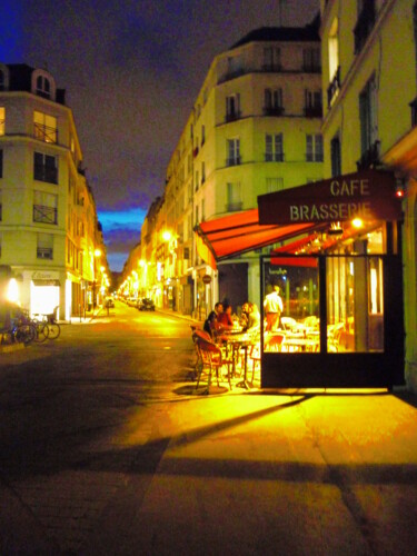 Photographie intitulée "Paris - Coffe corne…" par Béatrice Marie Penaud, Œuvre d'art originale, Photographie numérique