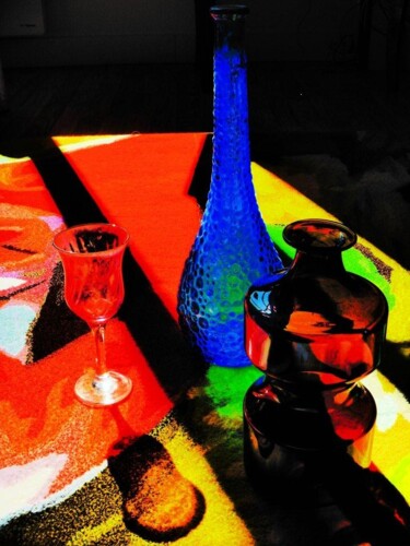 Фотография под названием "verre et carafes" - Béatrice Marie Penaud, Подлинное произведение искусства