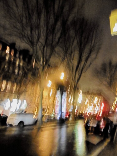 Fotografia intitolato "Paris - nuit d'hiver" da Béatrice Marie Penaud, Opera d'arte originale, Fotografia digitale