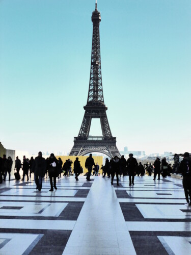 Photography titled "Tour Eiffel - Black…" by Béatrice Marie Penaud, Original Artwork