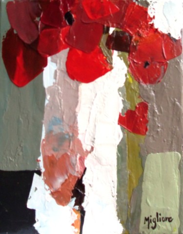 Painting titled "Bouquet" by Migliore, Original Artwork