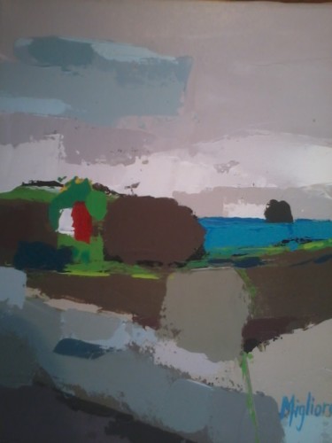 Painting titled "Toscane" by Migliore, Original Artwork