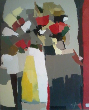 Painting titled "Bouquet" by Migliore, Original Artwork