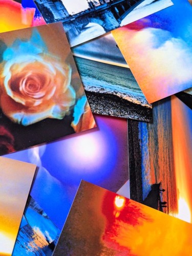 Souvenirs solaires Photographie intitulée "Souvenirs solaires" par Béatrice Marie Penaud, Œuvre d'art originale, Photographie numérique