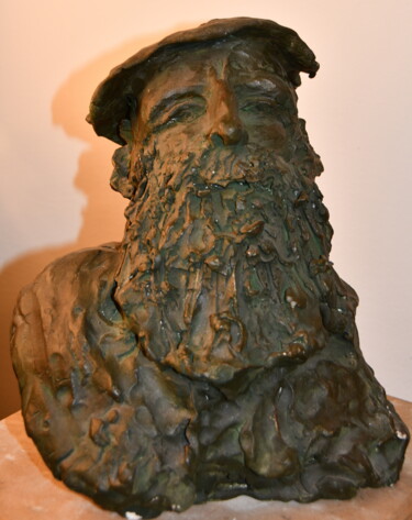 "René François Augus…" başlıklı Heykel Bhyest tarafından, Orijinal sanat, Terracotta