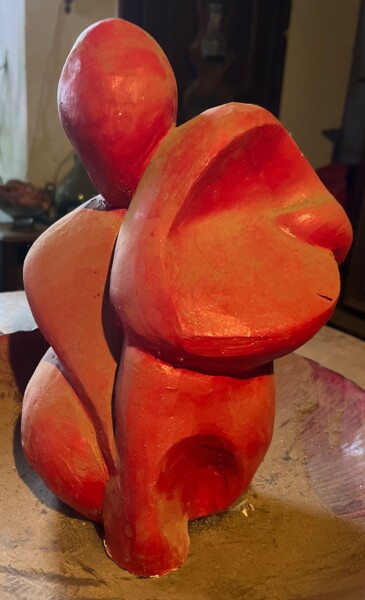 Sculpture intitulée "Verseau" par Terredediane, Œuvre d'art originale, Argile