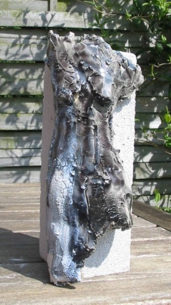 Sculpture intitulée "buste IV" par Beatrice Bossard, Œuvre d'art originale