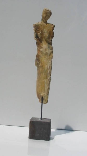 Sculpture intitulée "statue_encre02_80_O…" par Beatrice Bossard, Œuvre d'art originale