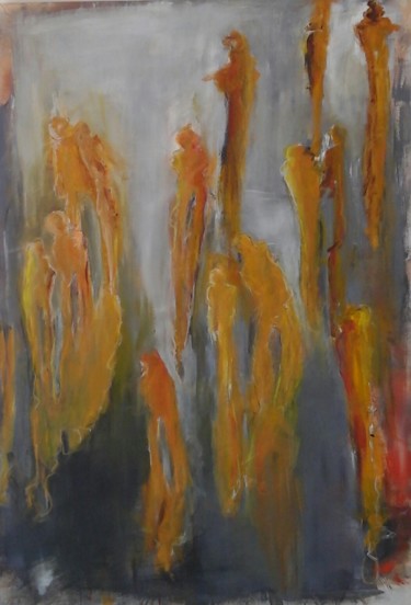 Painting titled "Egarés" by Beatrice Bossard, Original Artwork