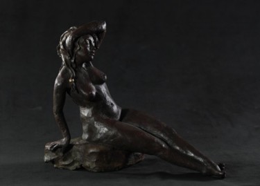 Sculpture intitulée "HAMAM" par Trixie, Œuvre d'art originale, Céramique