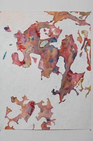 Painting titled "Mapping #5" by Beatriz Galindofernandez, Original Artwork