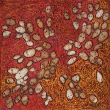 Peinture intitulée "Graine de Wouzwous V" par Bebu, Œuvre d'art originale, Huile