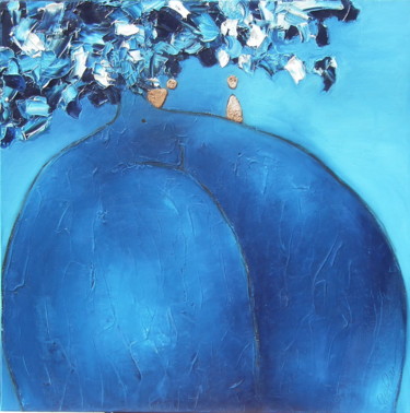 Peinture intitulée "Sphère à palabre" par Bebu, Œuvre d'art originale