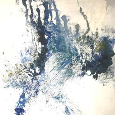 Отпечатки и Гравюры под названием "Glacier 1 1/1" - Elysabeth Beclier, Подлинное произведение искусства, Монотип