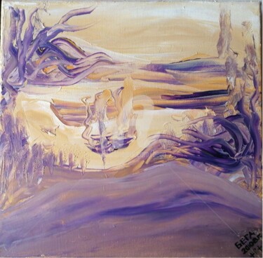 Peinture intitulée "Le Navire ©" par Bega, Œuvre d'art originale, Huile