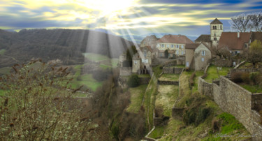 Photography titled "chateau-chalon.jpg" by Fabien Vincent, Original Artwork