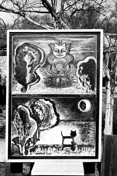 Malarstwo zatytułowany „фата моргана. похищ…” autorstwa Бекер, Oryginalna praca, Olej