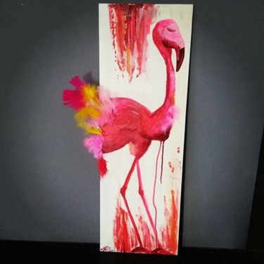 Pintura titulada "Pink" por Belen Frattesi, Obra de arte original