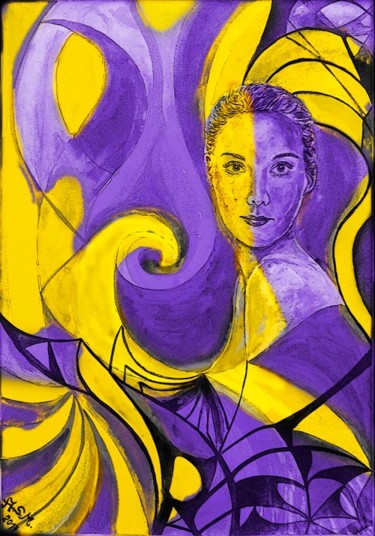 Картина под названием "Transformation" - Andrea Schimböck-Marock, Подлинное произведение искусства