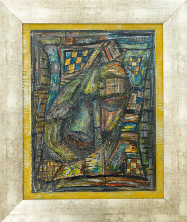Peinture intitulée "geométrica abstract" par Bellasartes Caldas Novas, Œuvre d'art originale, Acrylique