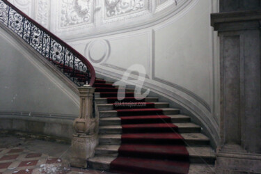 Fotografía titulada "escalera de palacio" por Belle Epoque, Obra de arte original, Fotografía digital