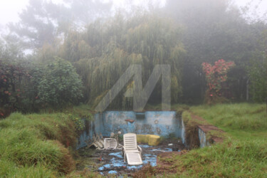 Fotografía titulada "piscina a lo monet" por Belle Epoque, Obra de arte original, Fotografía digital