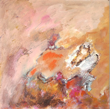 Painting titled "0698-15-la-joyeuse-…" by Claudine Gregoire (Claudine BELMAS-GREGOIRE), Original Artwork, Acrylic