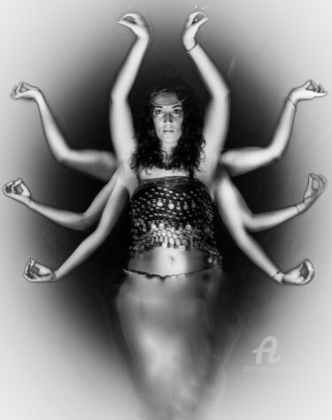Photographie intitulée "Shiva" par David Belo, Œuvre d'art originale