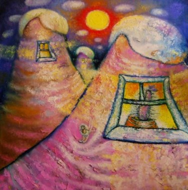 Картина под названием "ёлочка" - Belyacow, Подлинное произведение искусства
