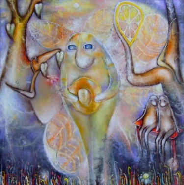 Картина под названием "фея" - Belyacow, Подлинное произведение искусства